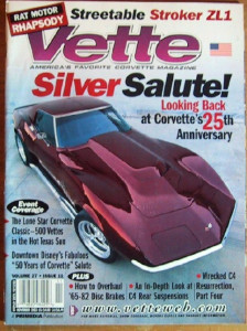 VETTE 2003 NOV - ZL1, LONE STAR CLASSIC, T/A RACING